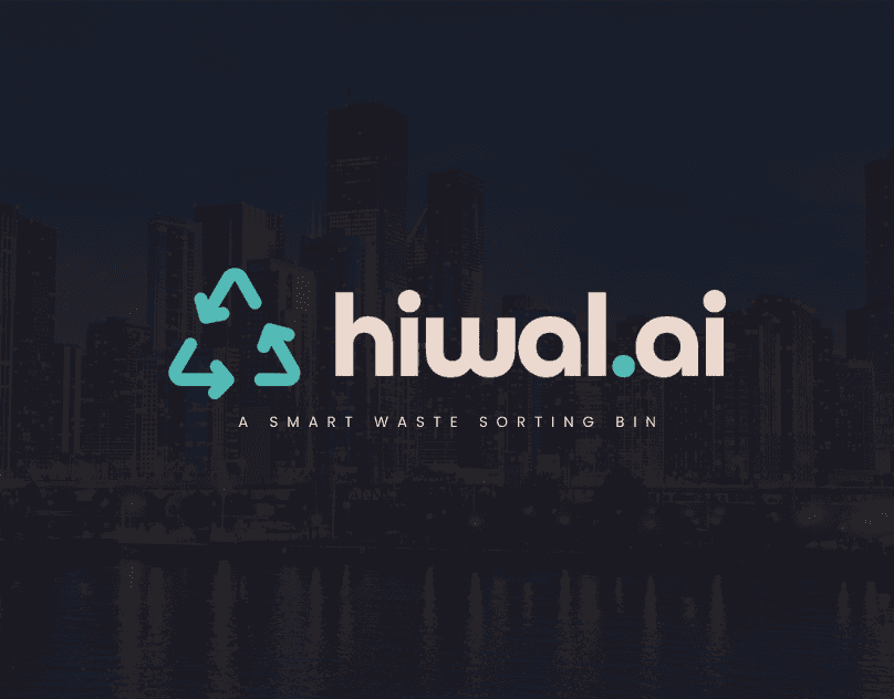 hiwal.ai smart waste sorting bin